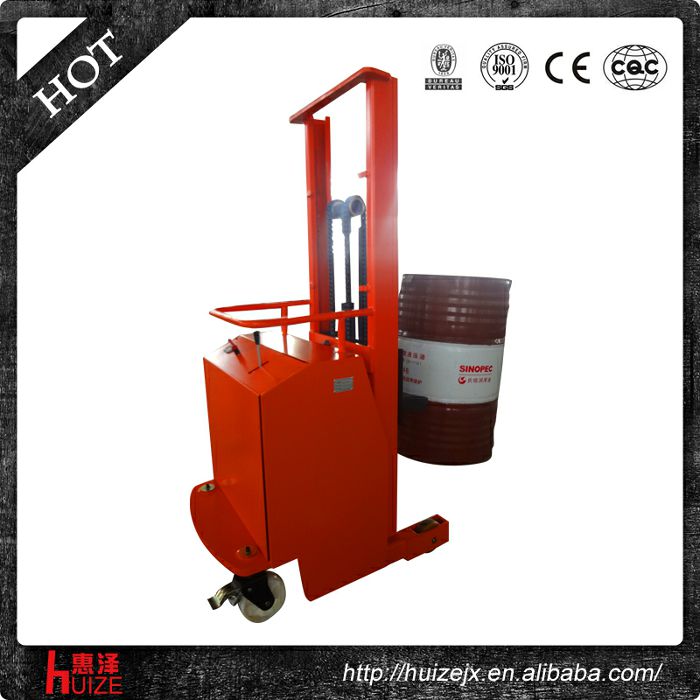2半電動(dòng)配重油桶車(chē)（無(wú)底腿，只堆垛，不翻轉(zhuǎn)）