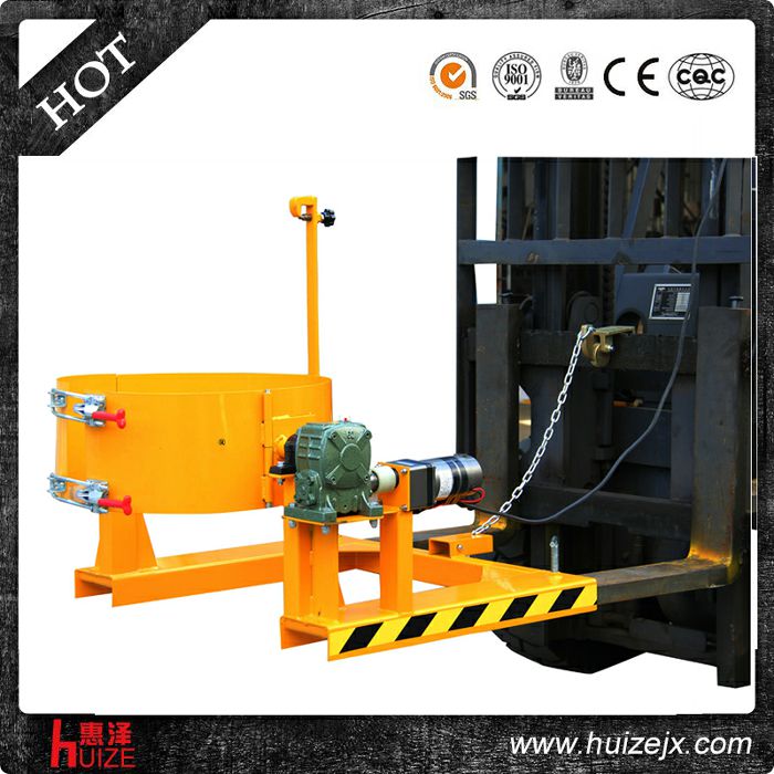 叉車(chē)專用倒桶機(jī)具（塑鐵桶，電翻轉(zhuǎn)）